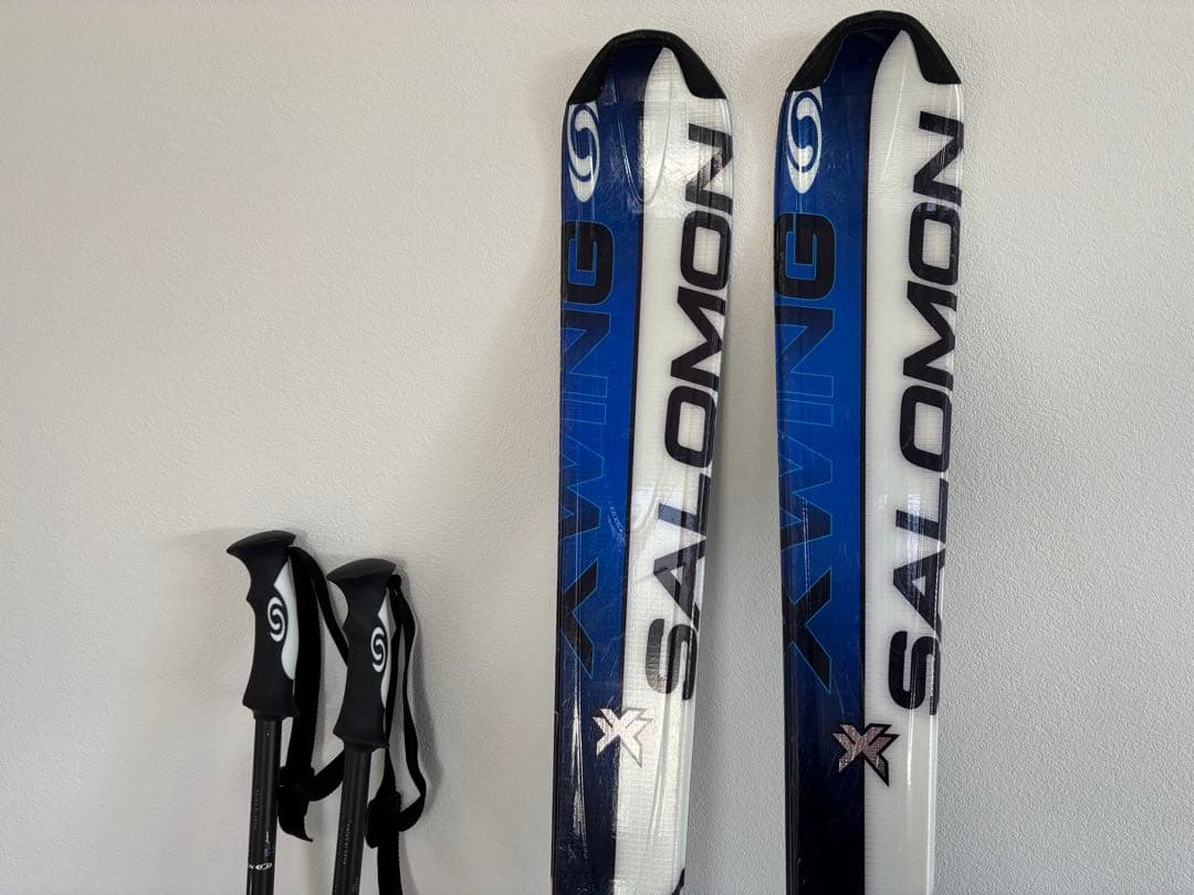 SALOMONカービングスキー XWING4 ショートスキー162cmセット