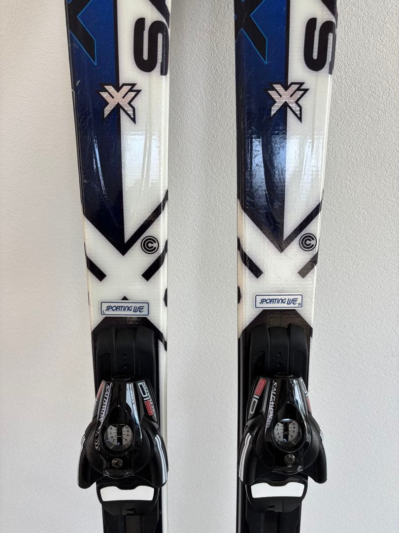 SALOMONカービングスキー XWING4 ショートスキー162cmセット