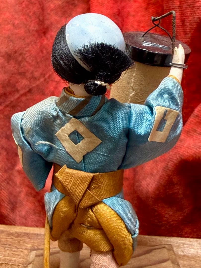 豆市松人形 日本人形 提灯 衣装人形 風俗人形