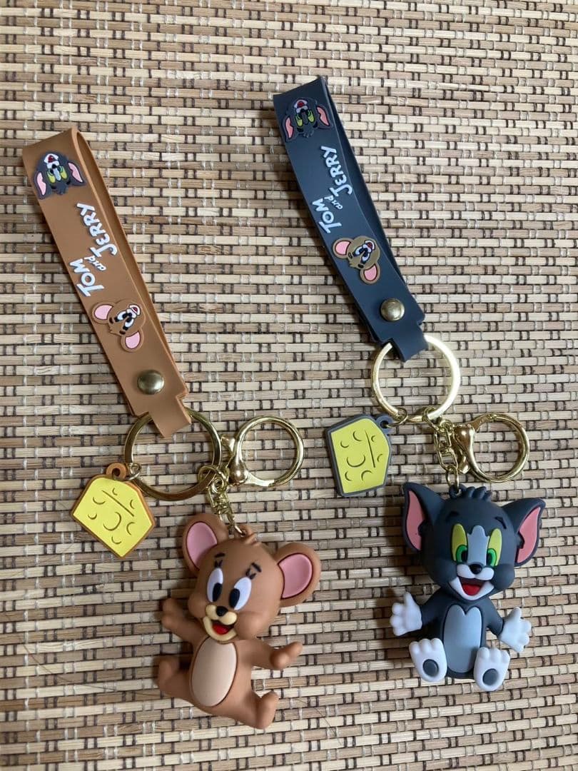 トムとジェリー キーホルダー 2個セット