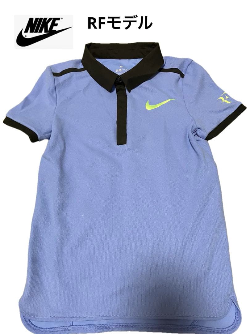 レア 貴重アイテム NIKE ロジャー・フェデラー選手着用モデル RFポロシャツ
