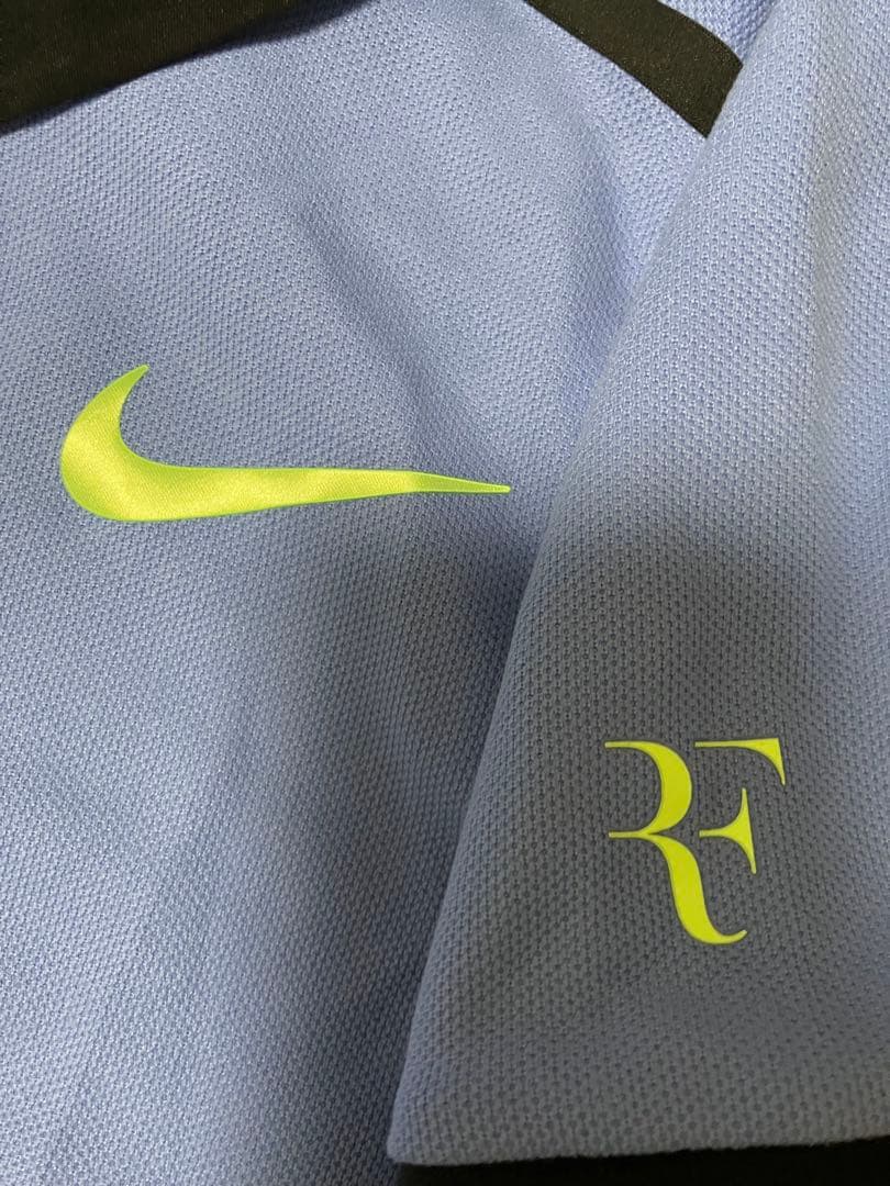 レア 貴重アイテム NIKE ロジャー・フェデラー選手着用モデル RFポロシャツ
