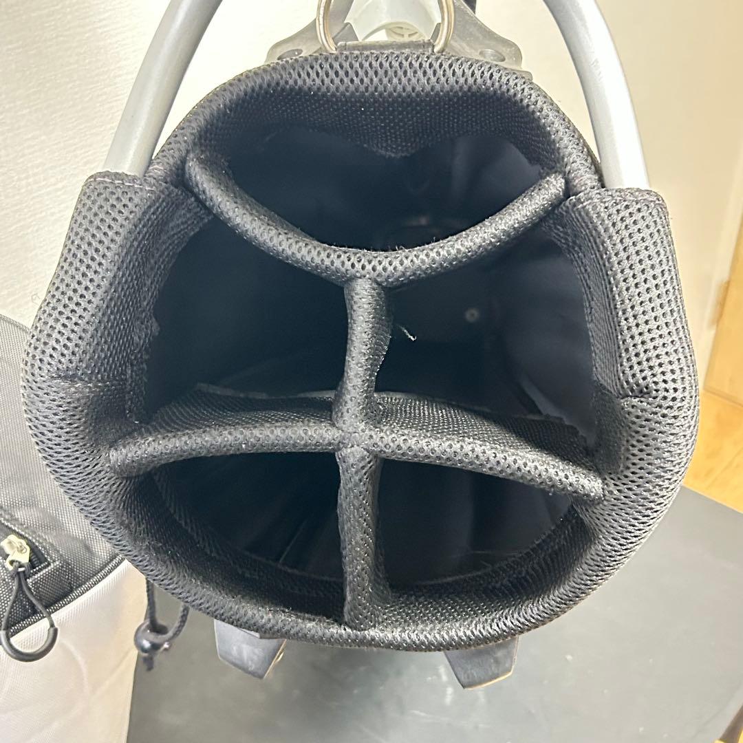 アウディ 純正 キャディバッグ ホワイト×カーボンBK 5分割 希少モデル