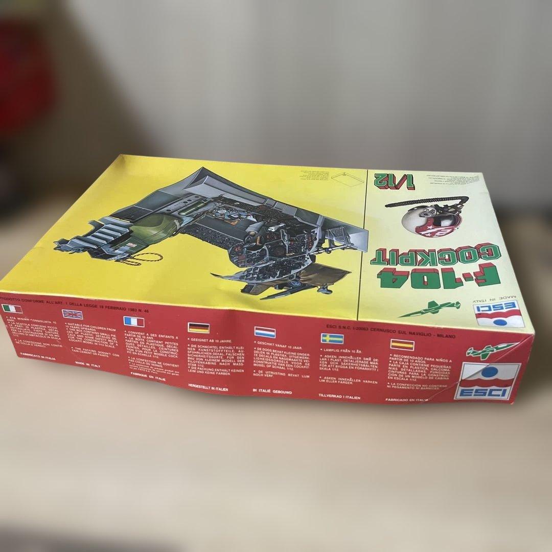 ESCI F-104 コクピット 1/12 未組立 伊製Ln506