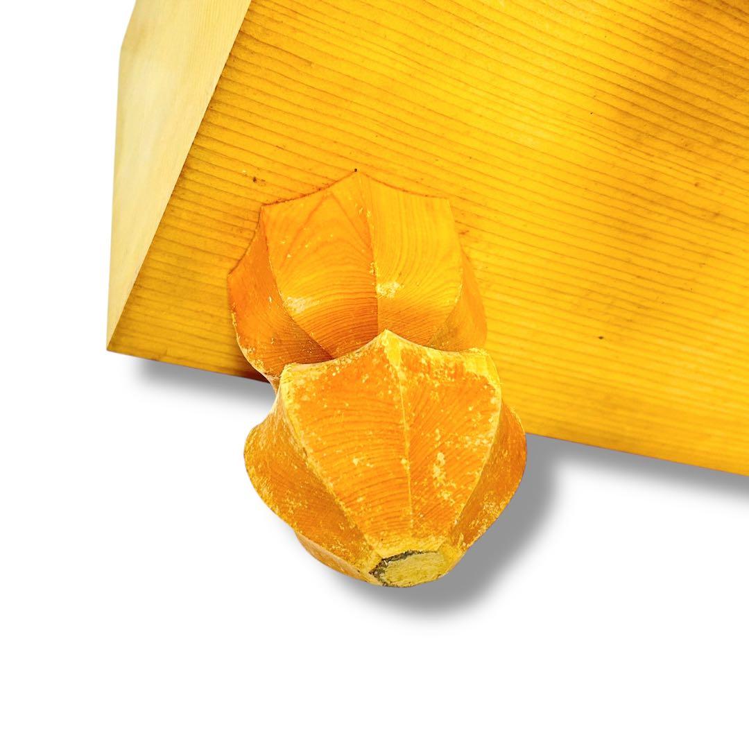 【希少美品】【特大6.7寸】高級囲碁盤 本榧 天地柾目 ヘソ・脚付き