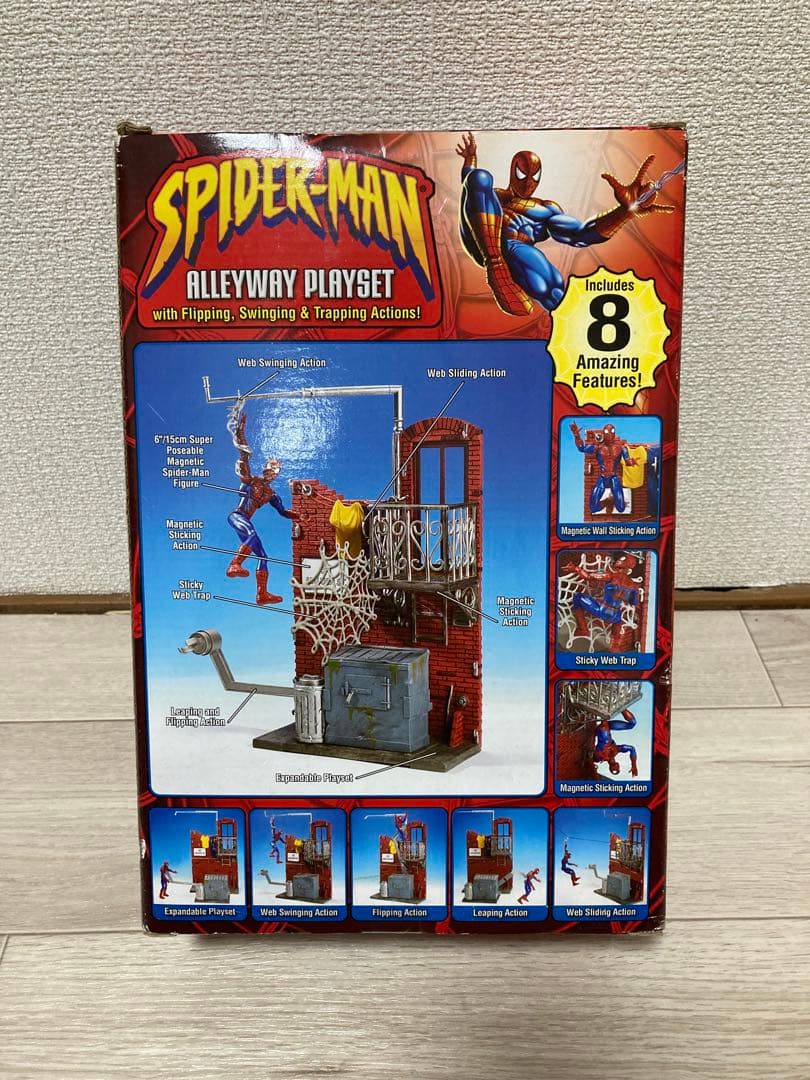激レア SPIDER-MAN ALLEYWAY PLAYSET スパイダーマン