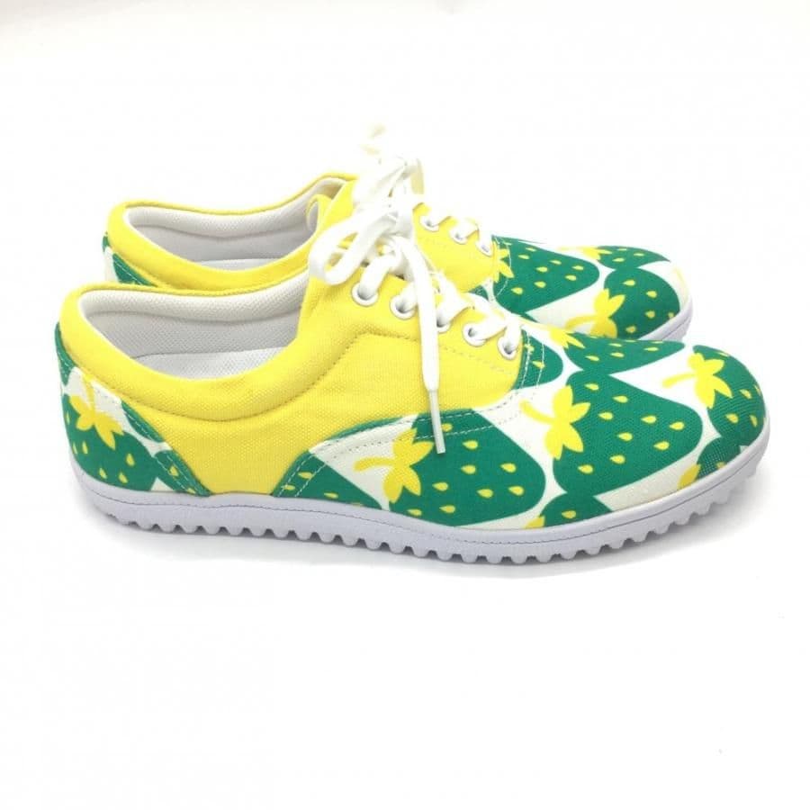 PEARLY GATES イチゴ柄 ゴルフシューズ