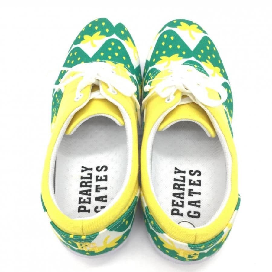 PEARLY GATES イチゴ柄 ゴルフシューズ