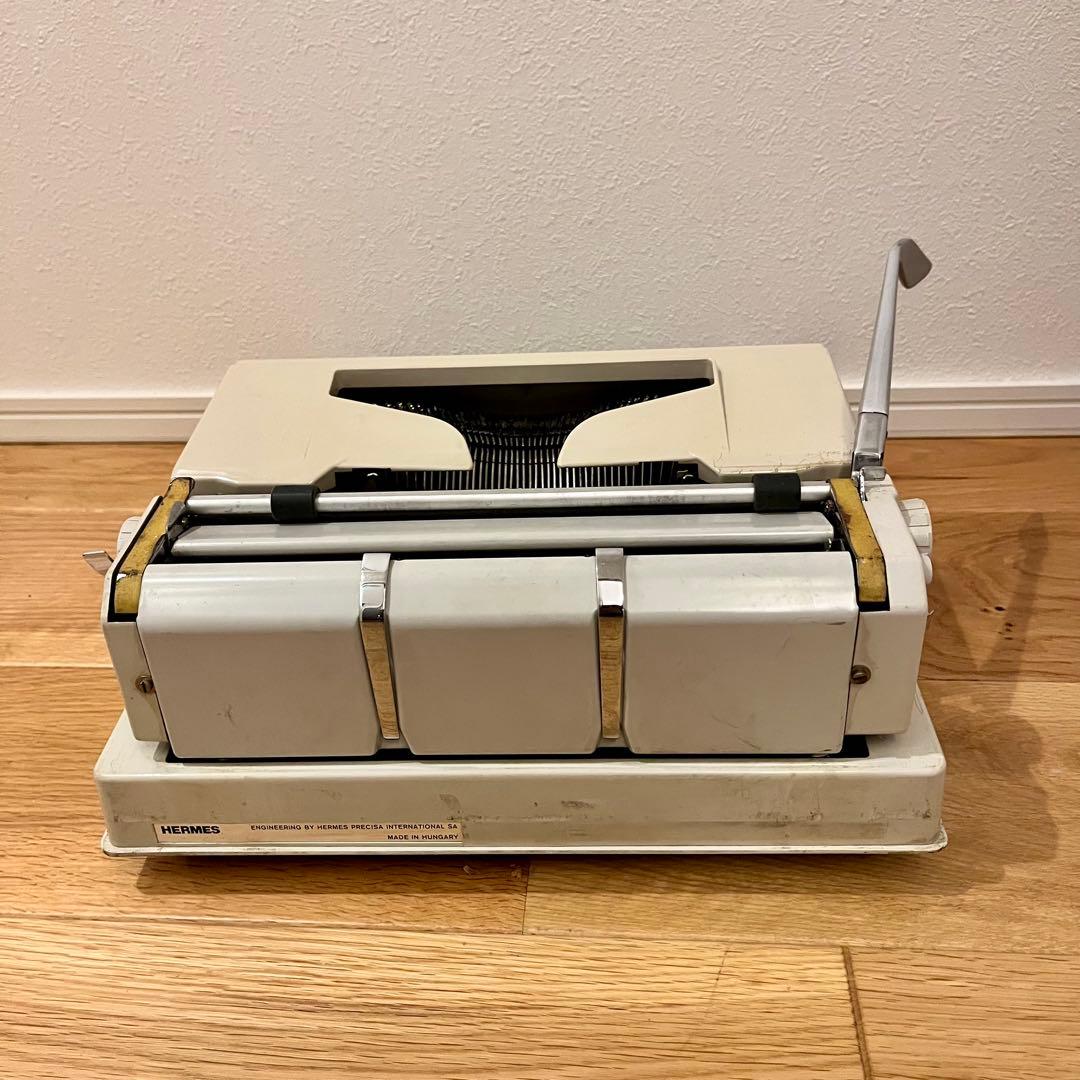 【昭和レトロ】HERMES3000 ヘルメス タイプライター パイヤール社