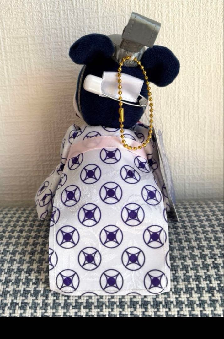 ディズニー ミッキー ミニー 和風ぬいぐるみ 2025 ぬいぐるみバッジ お正月