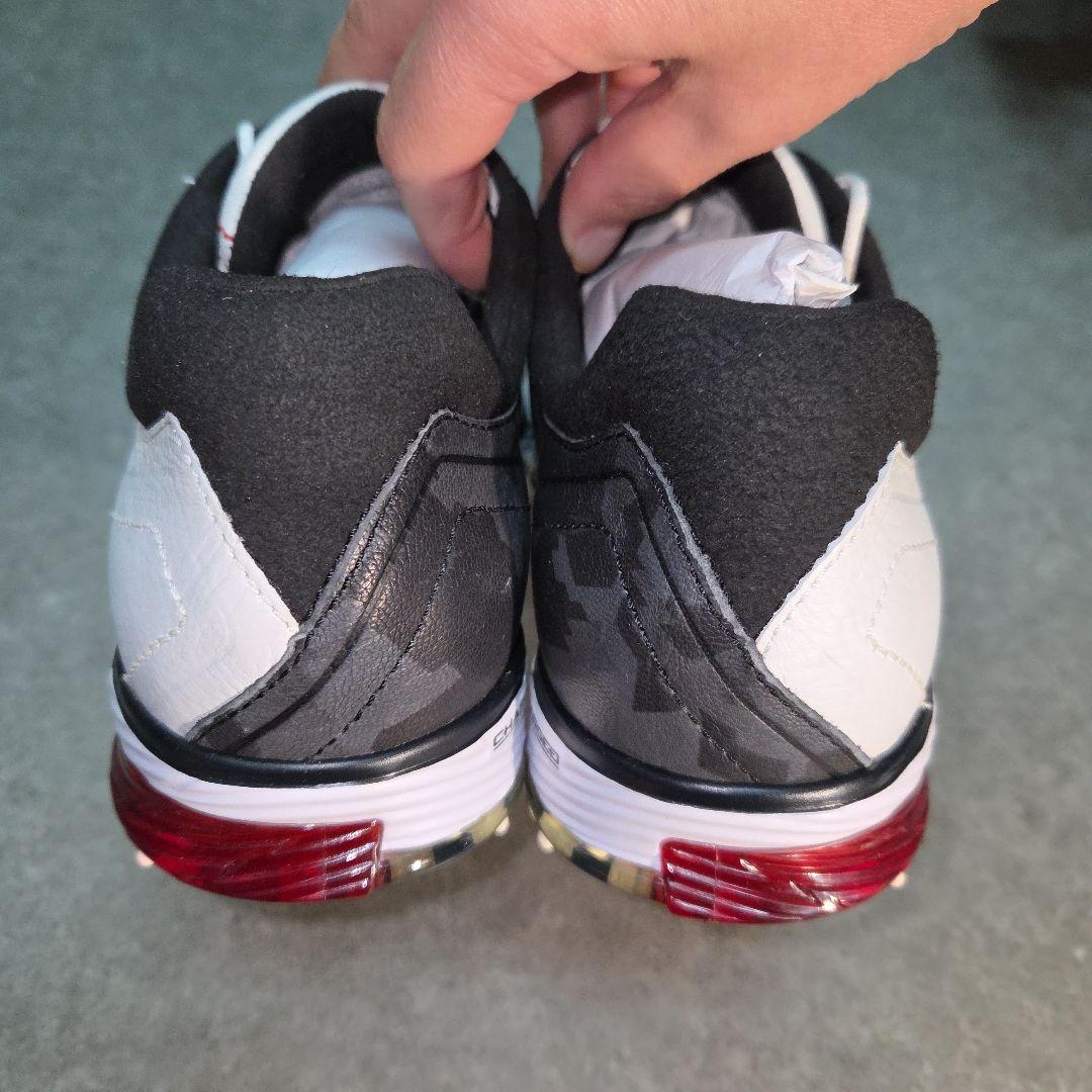 未使用！UNDER ARMOUR UAテンポツアー ゴルフシューズ カモフラ白黒