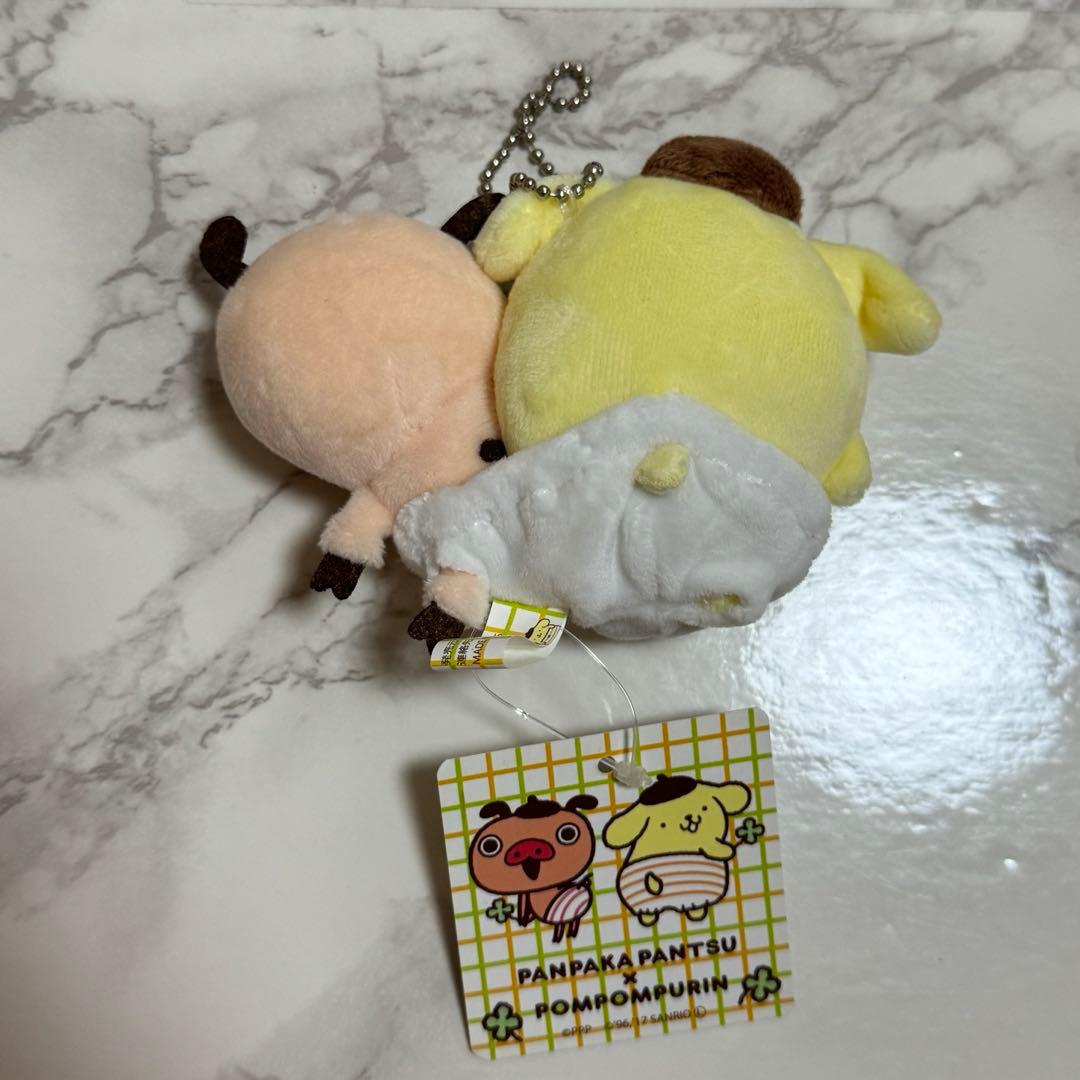 【新品・タグ付き】ポムポムプリン パンパカパンツ コラボ マスコット