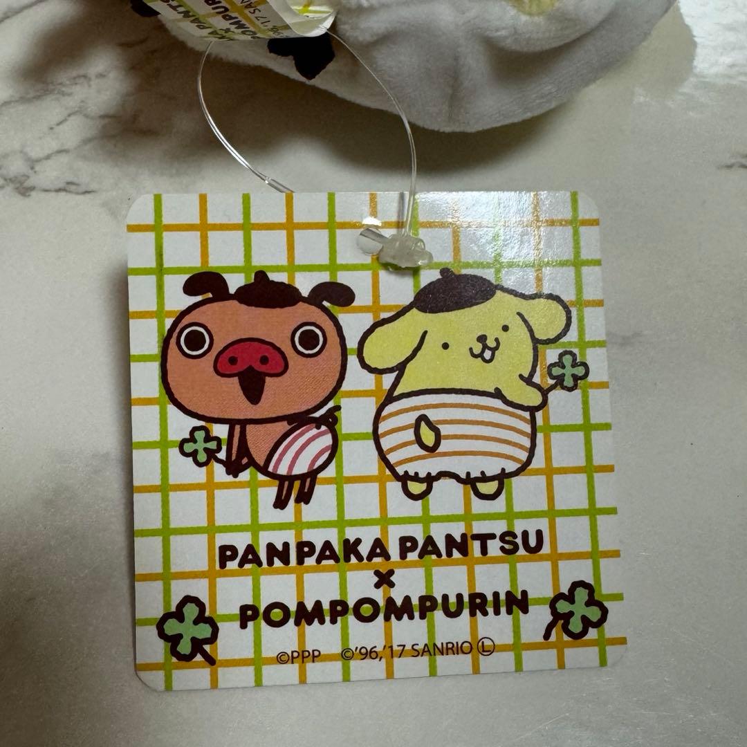 【新品・タグ付き】ポムポムプリン パンパカパンツ コラボ マスコット