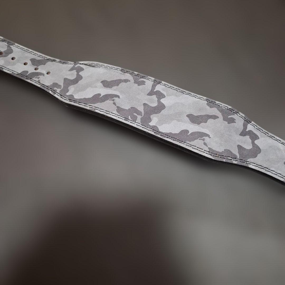 カービィJURASSICオリジナルレザーベルトS / グレー迷彩