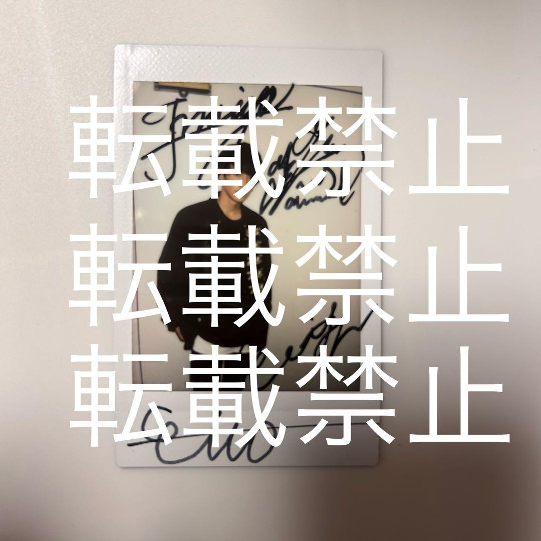 小西詠斗　チェキ　サイン