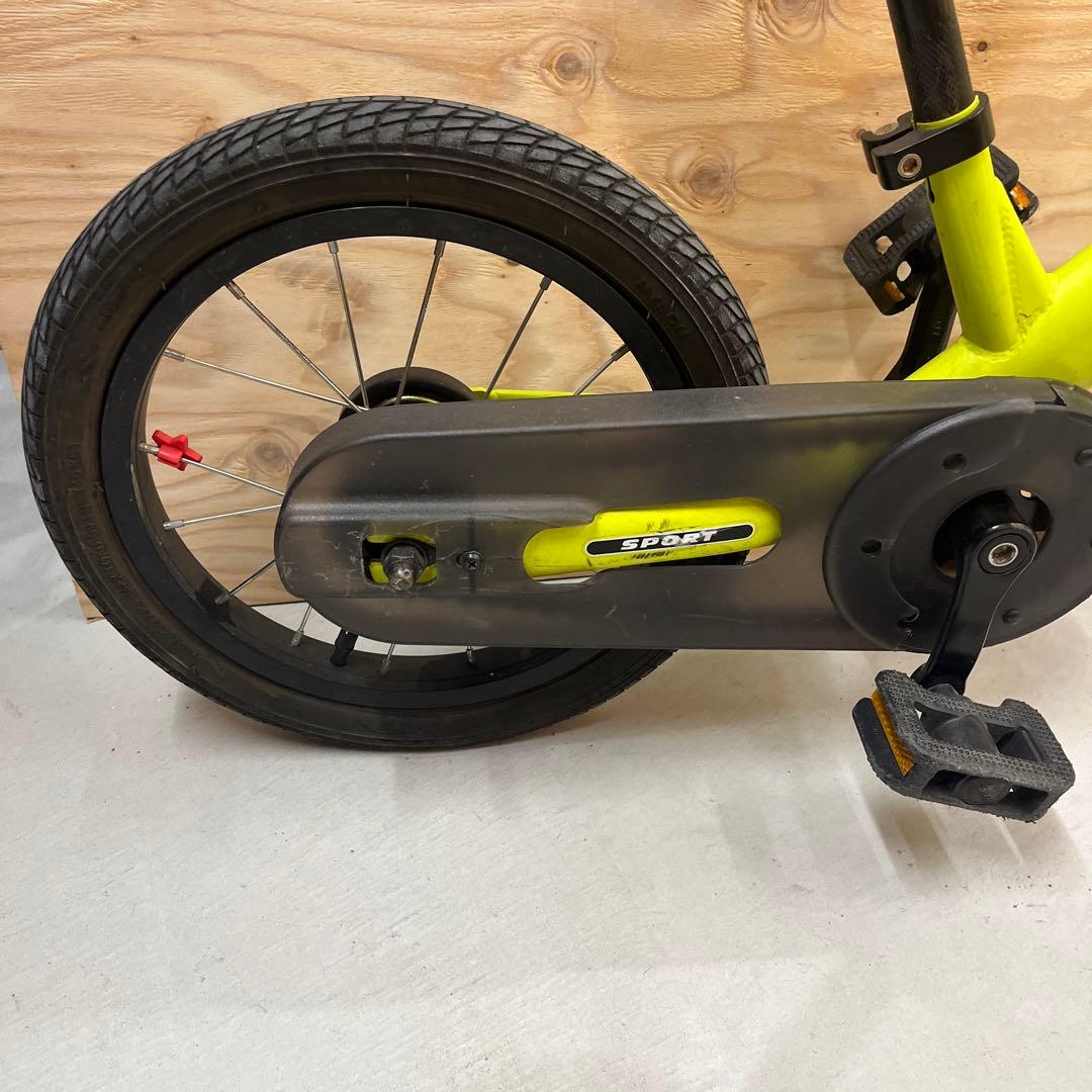 ストライダー　STRIDER 14X　イエロー　スタンド付き