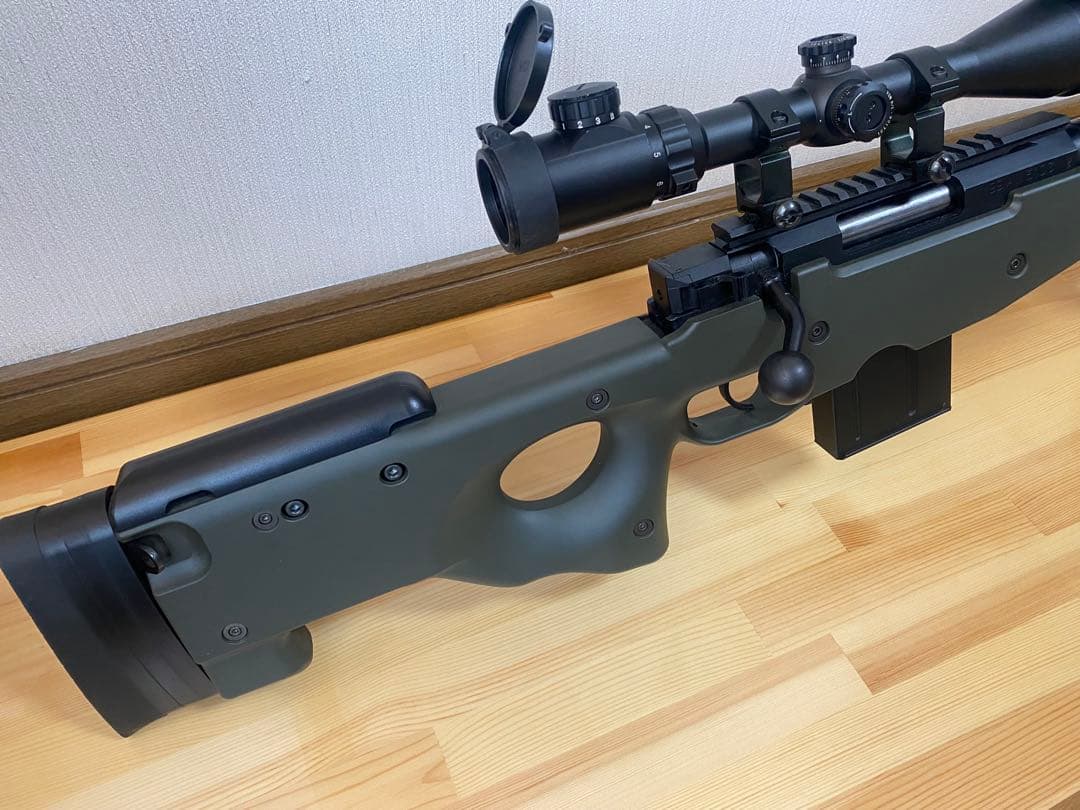 スナイパーライフル スコープ付き バイポッド装備