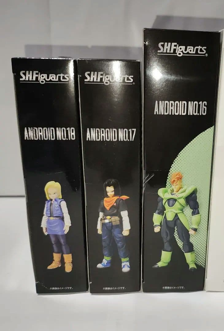 ドラゴンボール　フィギュアーツ　人造人間18号 『他全3種セット』