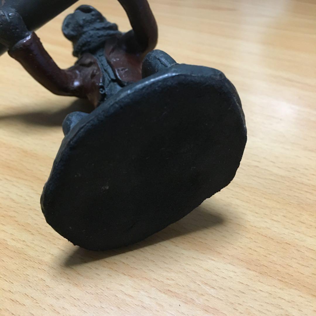 1286 ブルドック 文鎮 ペン置き　鉄　金属製