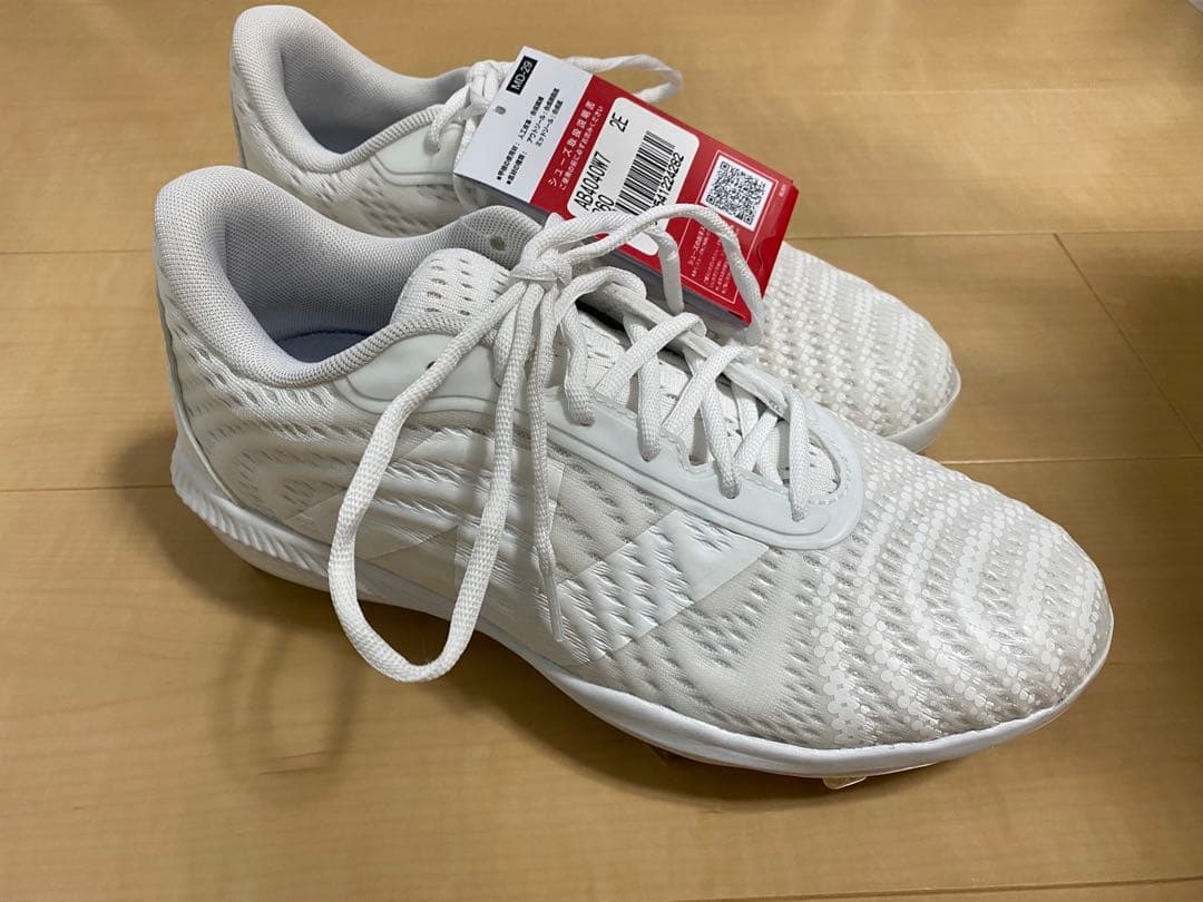 New Balance ニューバランス スパイク AB4040W7 2Eホワイト