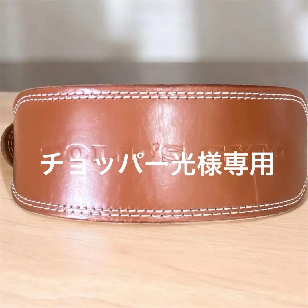 【大人気】GOLD'S GYM プロレザーパワーベルト ステッカー付き