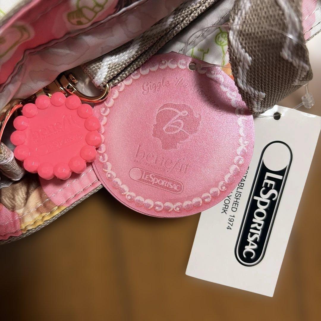 希少 タグ付き　benefitコラボハワイアンLESPORTSAC トートバッグ