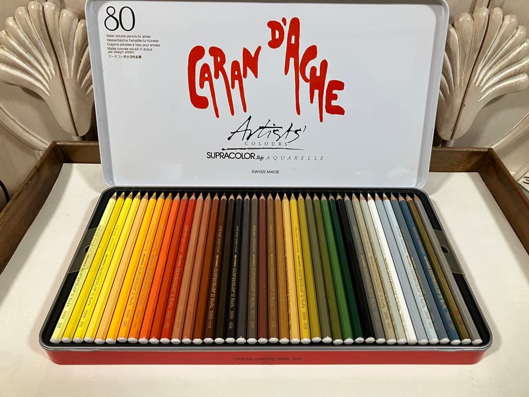 カランダッシュ　スプラカラーソフト色鉛筆80色