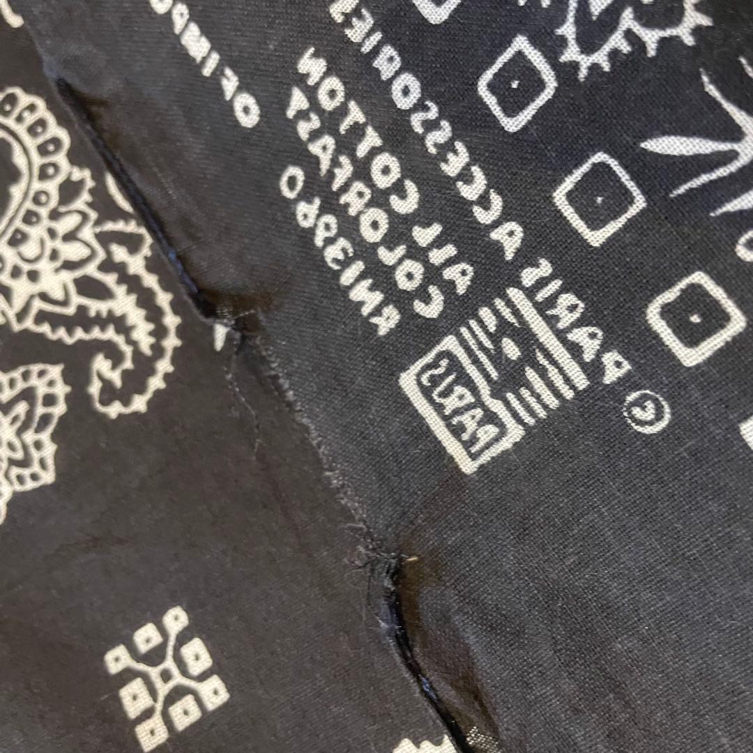 レア　70s〜　ジェイアダムス　ブラック　ドッグタウン バンダナ　USA