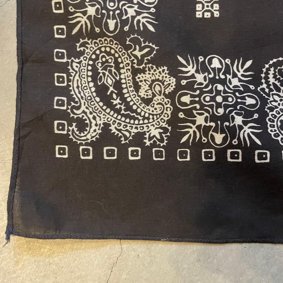 レア　70s〜　ジェイアダムス　ブラック　ドッグタウン バンダナ　USA