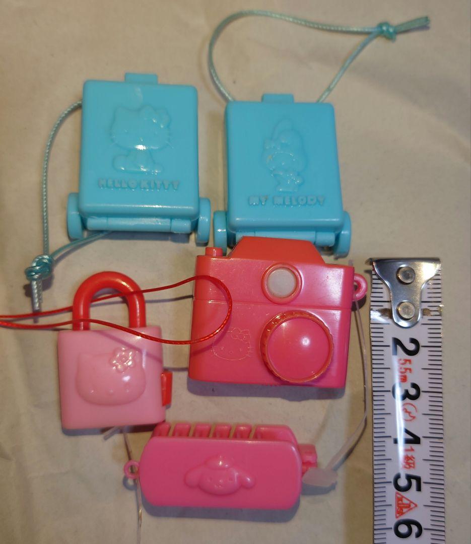 レトロ サンリオ おまけ ミニ法被 根付 ハローキティ マイメロディ他