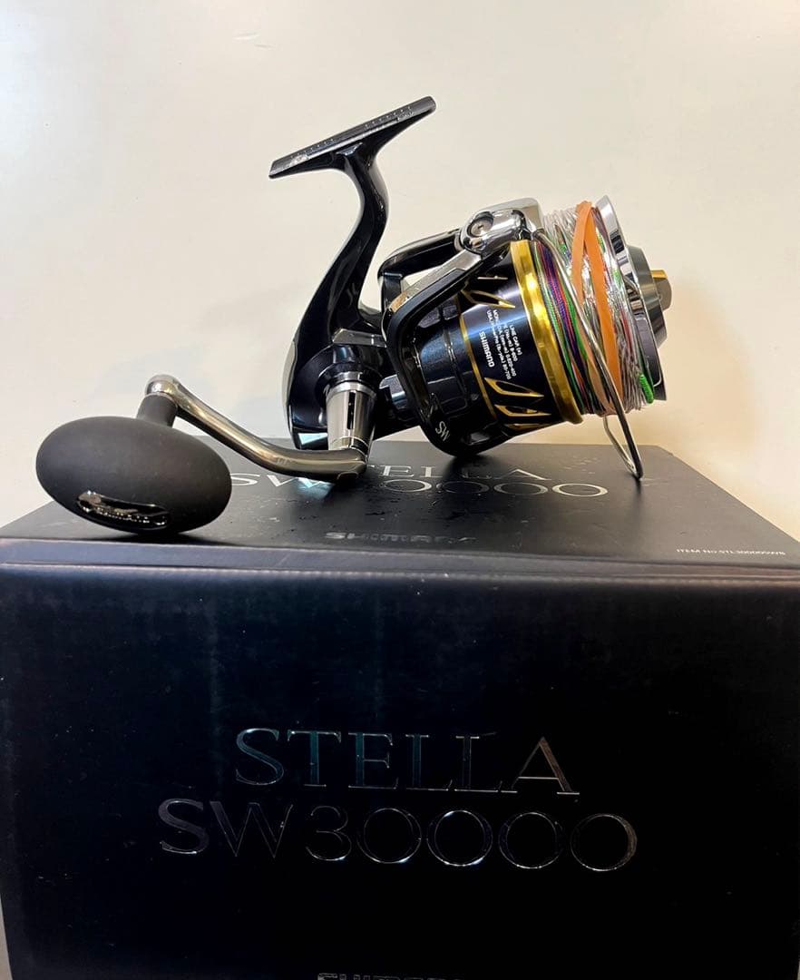 13ステラ30000SW美品 PE10号300m リーダー250lb付き