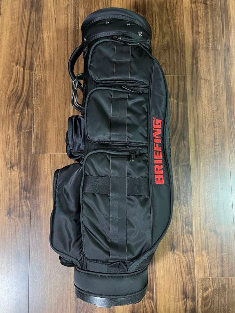 BRIEFING ブリーフィング CR-6#2 ゴルフキャディバッグ ブラック