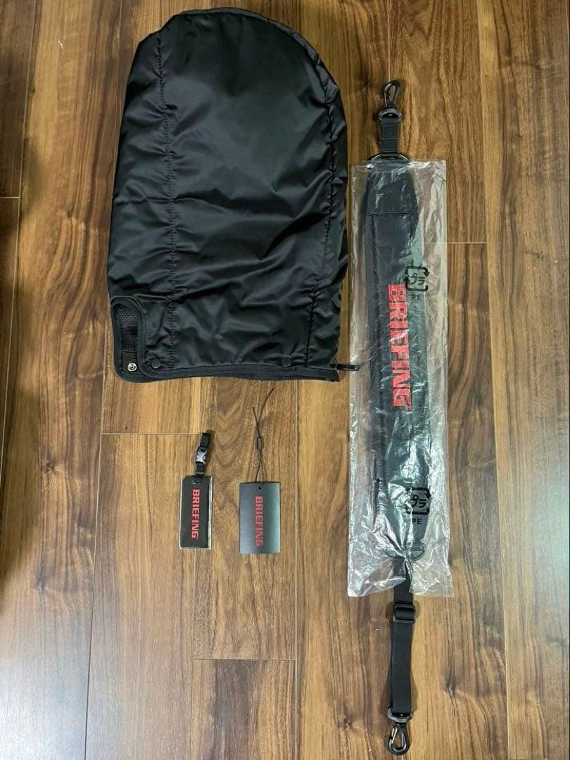 BRIEFING ブリーフィング CR-6#2 ゴルフキャディバッグ ブラック