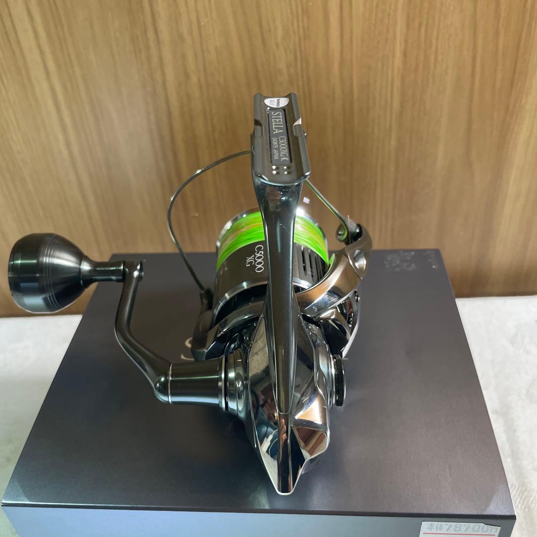 極美品 SHIMANO 22 STELLA C5000XG新品PEライン付シマノ