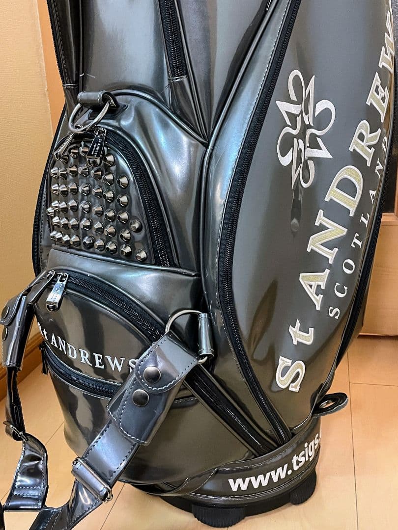 【Wネーム】マスターバニー★セントアンドリュース★キャディバッグ★ヘッドカバー付