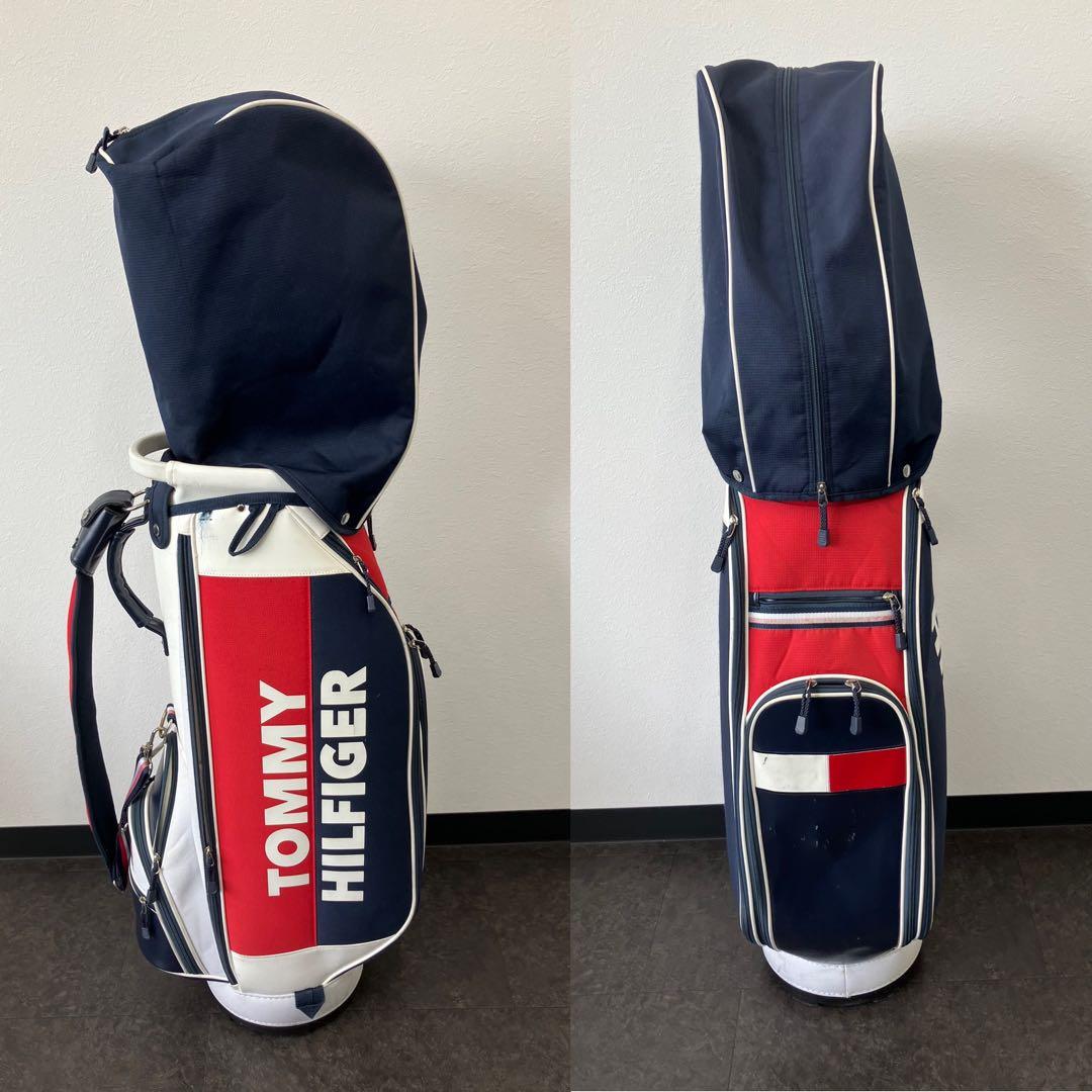 値下げ！トミーフィルフィガー キャディバッグ ゴルフ　 スタンドキャディーバック