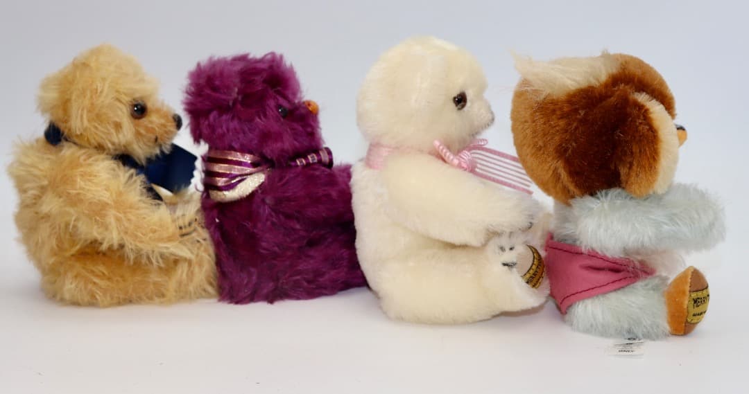 Merrythought 1999年 記念ボックスセット ４体木製ボックス入り