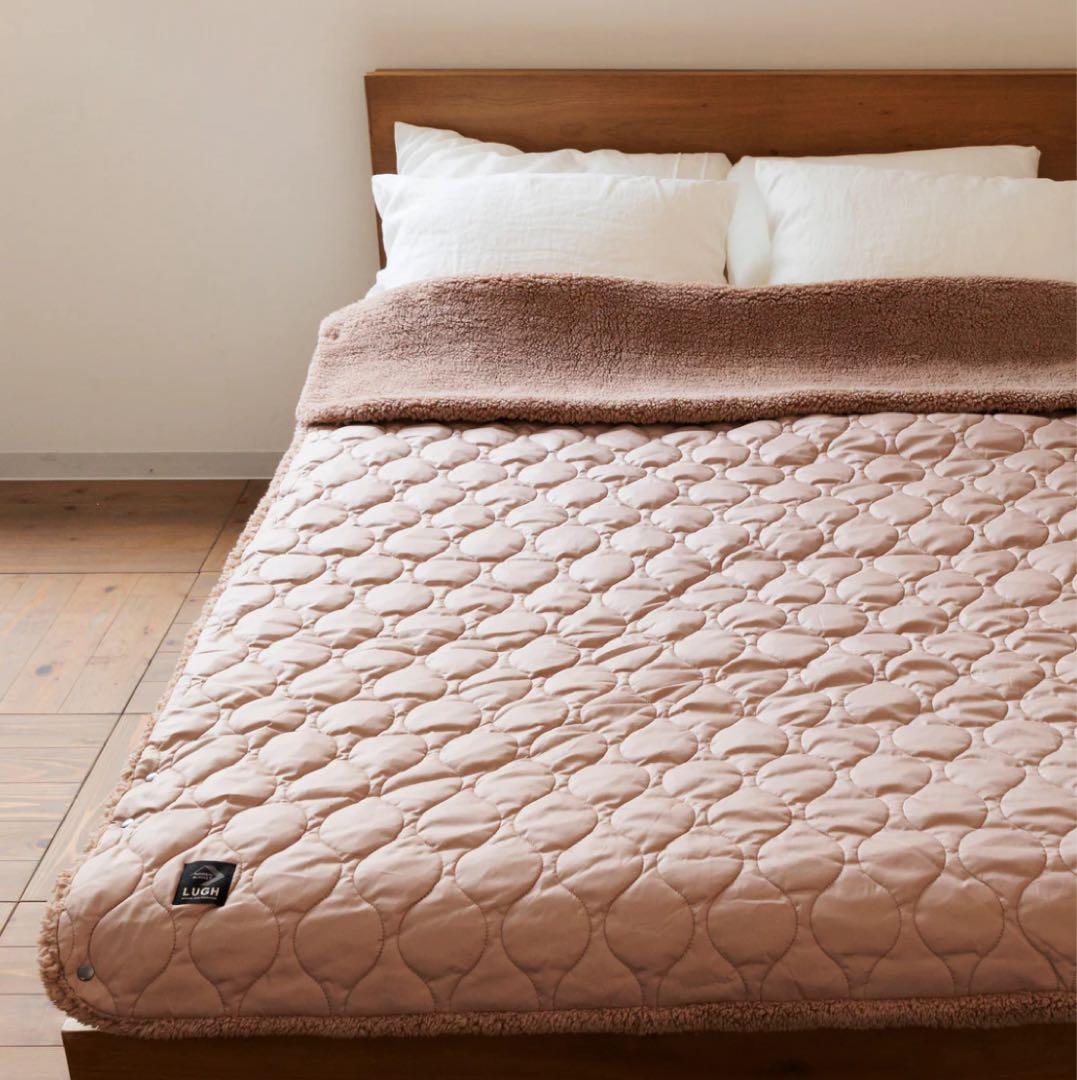 LUGH 魔法瓶ブランケットLサイズ (6層/ グラフェン) ウォルナット