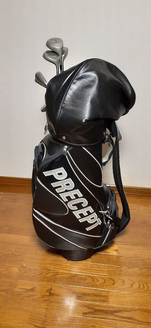 即決価格 美品 ブリヂストン PRECEPT ブラック キャディバッグ