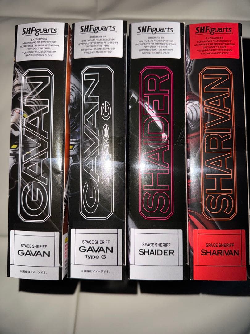 S.H.Figuarts 宇宙刑事4体セット