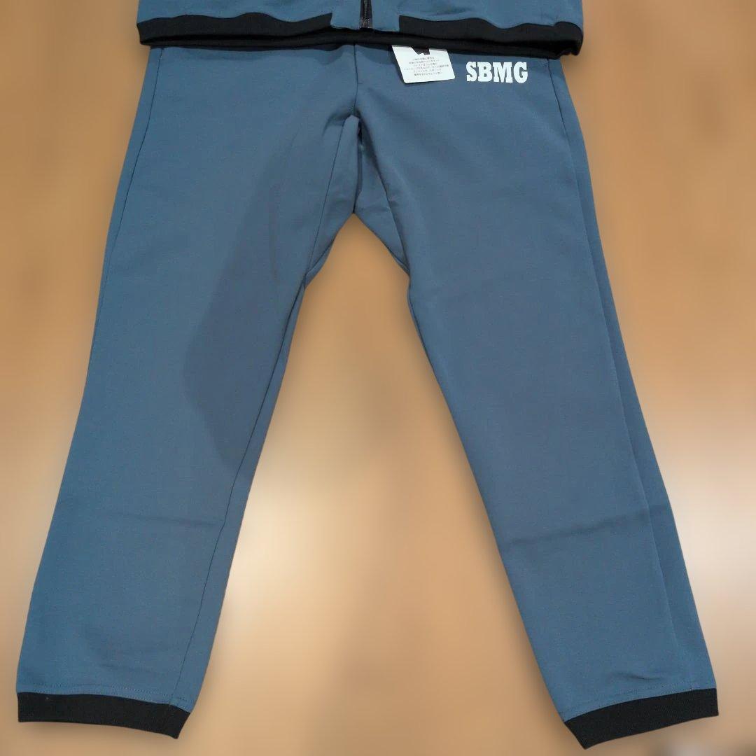 【SBMG】ドリブンスウェット　セットアップ　ジョガーパンツ　L　ブルーグレー