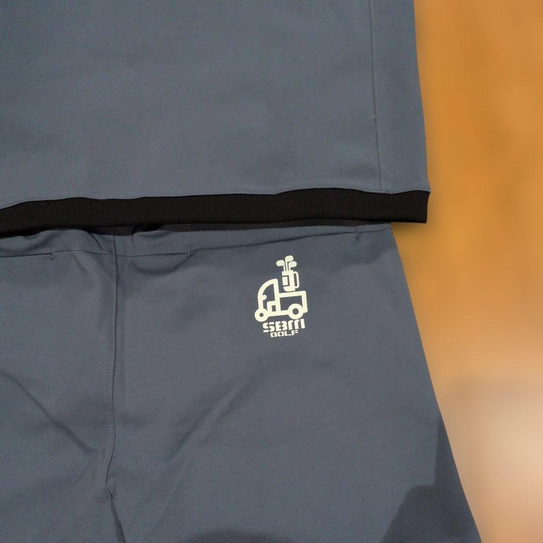 【SBMG】ドリブンスウェット　セットアップ　ジョガーパンツ　L　ブルーグレー