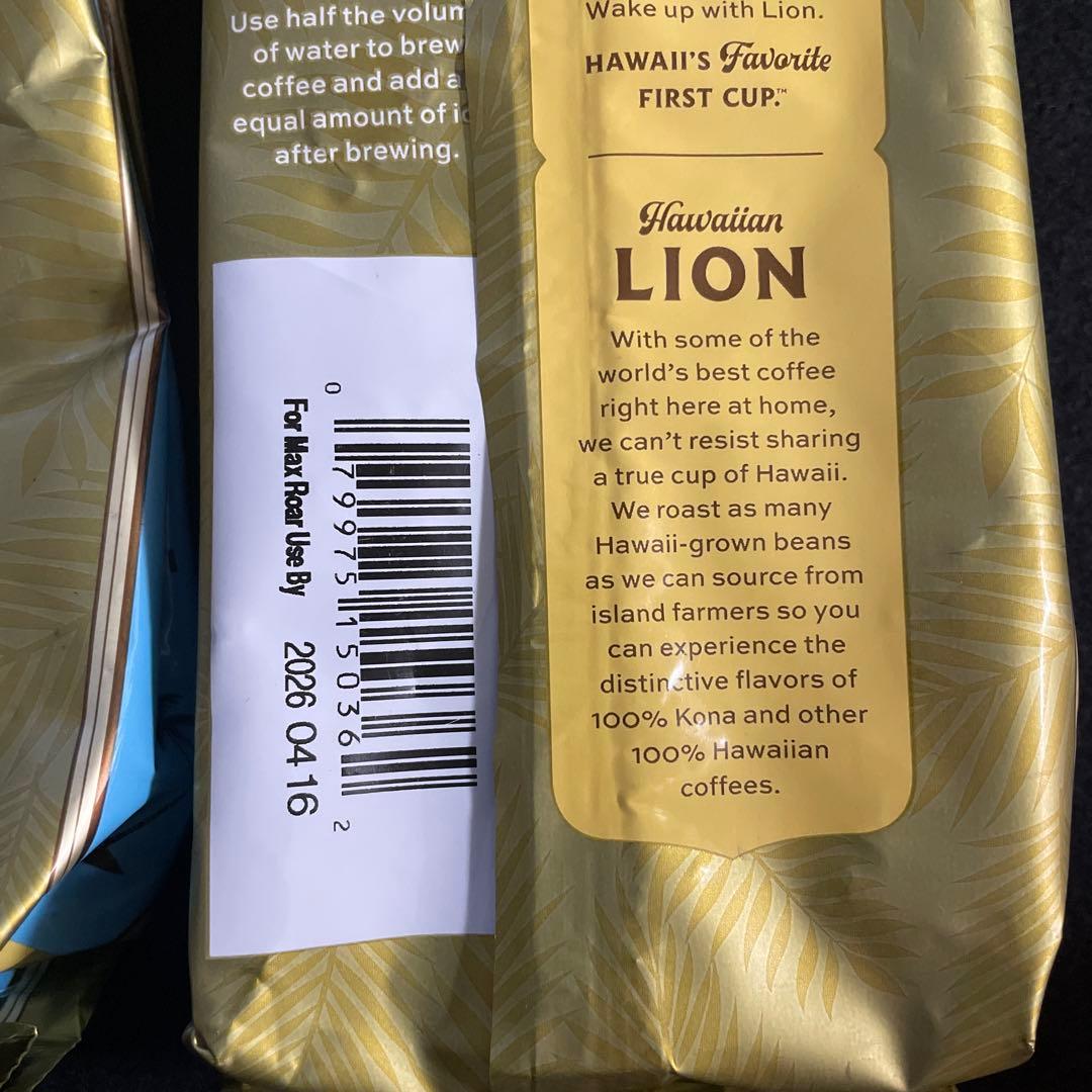 ライオン コナコーヒー 100% 粉タイプ　6袋