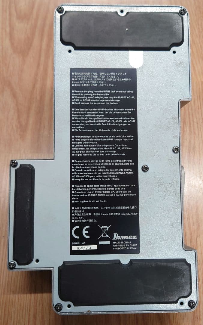 ■■Ibanez　WD7 ワウペダル【ギター/ベース兼用ワウ・ペダル】