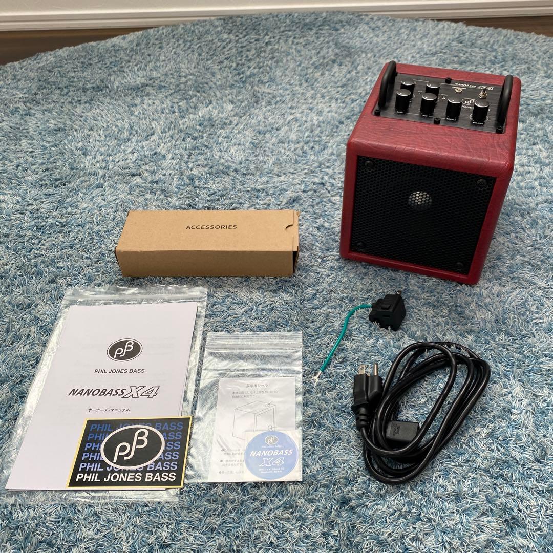 【送料込み】PHIL JONES BASS NANOBASS X4