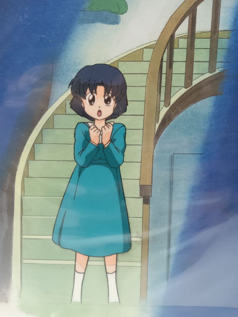 らんま1/2　天道あかね　ロミオとジュリエット回　背景付きセル画