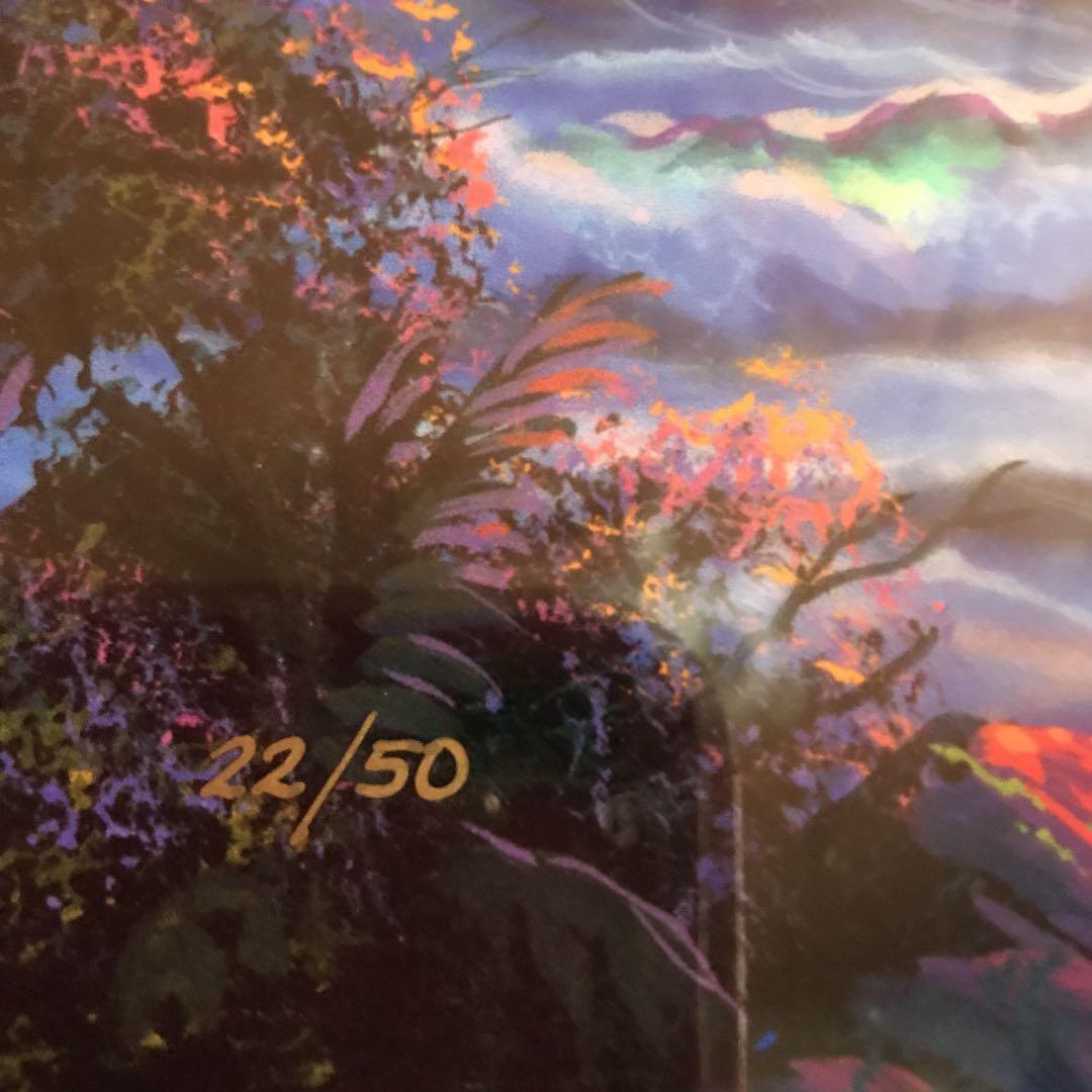 大人気 クリスチャン ラッセン「インティメイトモーメント」シルクスクリーン