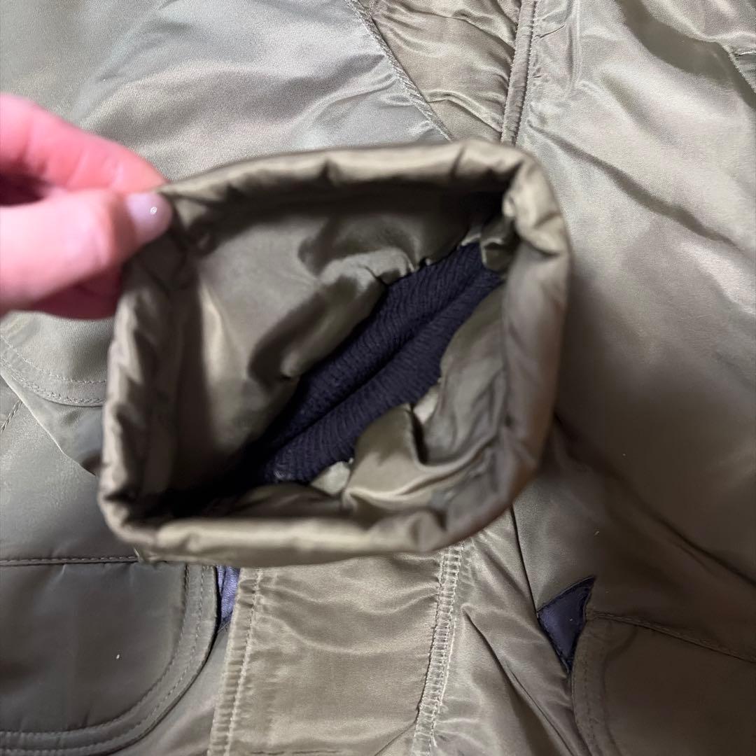 【タグ付新品】 U.S.ゴールデン・フリース N-3B セージグリーン