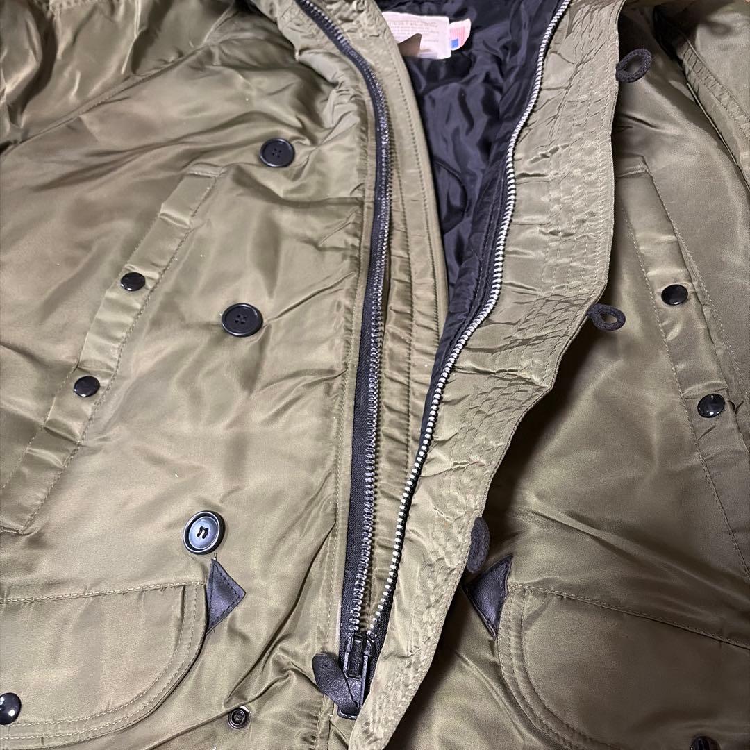 【タグ付新品】 U.S.ゴールデン・フリース N-3B セージグリーン