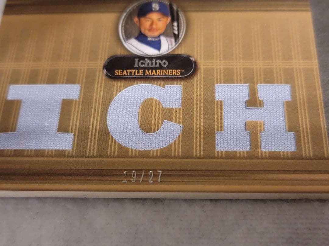 ⭐イチロー⭐TOPPS DOUBLE COMBO RELICS 19/27